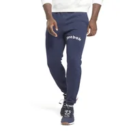 Spodnie męskie - Męskie Spodnie REEBOK RI ARCH LOGO JOGGER HS9436 – Granatowy - miniaturka - grafika 1