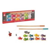 Zabawki zręcznościowe - Janod Rybki zestaw magnetyczny 3700217330620 - miniaturka - grafika 1