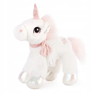 Maskotka Pluszowa Pluszak Maskotka Jednorożec Z Rózowym Szalikiem 36 Cm - Maskotki i pluszaki - miniaturka - grafika 1