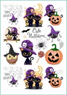 Prace ręczne dla dzieci - Tatuaże tymczasowe z ciekawymi wzorami na Halloween, arkusz A4 - miniaturka - grafika 1