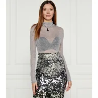 Bluzki damskie - Patrizia Pepe Wełniany golf | Slim Fit - miniaturka - grafika 1