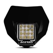 Części motocyklowe - Lampa Acerbis VSL Uniwersalna Czarny - miniaturka - grafika 1