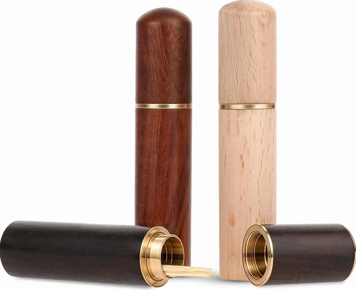 POJEMNIK NA WYKAŁACZKI DREWNIANY ZESTAW 3 SZTUKI 82 CM KIESZONKOWY ETUI