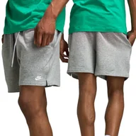 Spodenki męskie - Nike spodenki szorty męskie dresowe szare FN3520-063 S - miniaturka - grafika 1