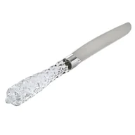 Noże kuchenne - Nóż do ciasta posrebrzany z kryształową rączką CASANDRA VILLA ITALIA - miniaturka - grafika 1