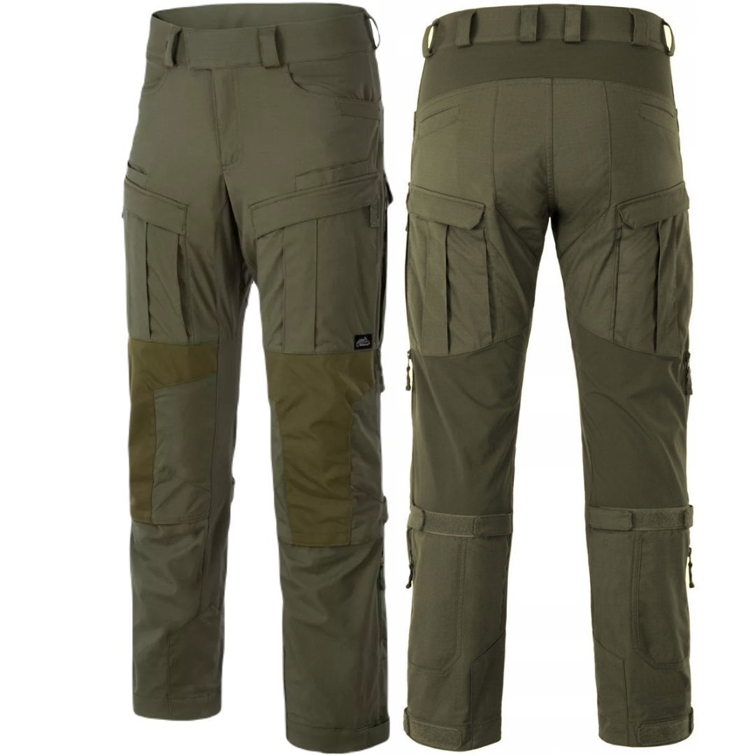 Męskie Bojówki Spodnie MCDU Robocze Taktyczne Helikon Olive Green 2XL