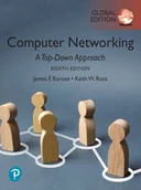 E-booki obcojęzyczne - Computer Networking: A Top-Down Approach, Global Edition [DRM] - miniaturka - grafika 1