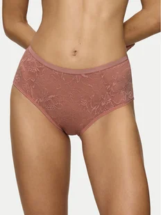 Triumph Figi klasyczne z wysokim stanem Amourette Charm 10216997 Brązowy - Majtki damskie - miniaturka - grafika 1