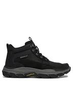 Botki męskie - Skechers Trzewiki Respected Boswell 204454/BLK Czarny - miniaturka - grafika 1