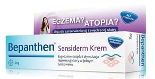 Bayer Bepanthen Sensiderm 20 g 9068824 - Kremy dla dzieci Bayer Bepanthen Sensiderm 20 g 9068824 - Kremy dla dzieci - miniaturka - grafika 1