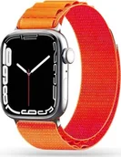 Akcesoria do smartwatchy - Braders Pasek Nylon Pro do Apple Watch 4 / 5 / 6 / 7 / 8 / SE / Ultra 42 / 44 / 45 / 49 mm Orange - miniaturka - grafika 1