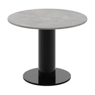 Stoły - Stół SOLO Grey Stone MAT + Czarny HG - miniaturka - grafika 1
