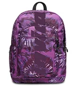 Plecaki - Invicta Plecak JELEK PLAIN LOGO, Fioletowy, Podwójna komora z Wzmocnionym Dnem, 38 LT, Szkoła i Wypoczynek, Fioletowy, Taglia unica, Casual - miniaturka - grafika 1