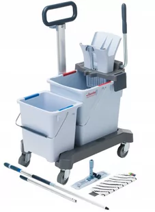 Zestaw UltraSpeed Pro Double Bucket Ready to Go Kit Push (ML) - Miotły, szufle, mopy - miniaturka - grafika 1