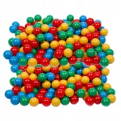 Suche baseny - Piłeczki piłki kulki do suchego basenu, Misioo, 6 cm, 600 szt: niebieskie, zielone, czerwone, żółte - miniaturka - grafika 1