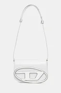 Torebki damskie - Diesel torebka skórzana 1DR 1DR M shoulder bag kolor biały X09568.PR818 - miniaturka - grafika 1