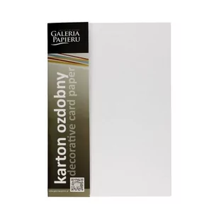 Karton ozdobny A4 250g Natte biały (20) - Papier do drukarek - miniaturka - grafika 1