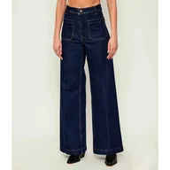 Spodnie damskie - POLO RALPH LAUREN Jeansy flare fit high waist - miniaturka - grafika 1