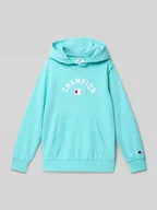Swetry dla chłopców - Bluza z kapturem typu oversized - miniaturka - grafika 1