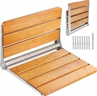 Akcesoria dla osób starszych i niepełnosprawnych - Naścienne Siedzisko Prysznicowe 40,8 x 34 cm - miniaturka - grafika 1