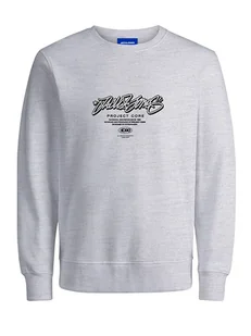 Jack & Jones Bluza w kolorze jasnoszarym - Bluzy męskie - miniaturka - grafika 1
