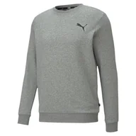 Bluzy sportowe męskie - Puma Essentials, Szary - miniaturka - grafika 1