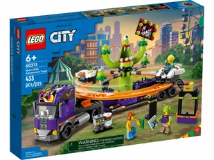 LEGO City Ciężarówka Z Kosmiczną Karuzelą 60313 - Klocki - miniaturka - grafika 1
