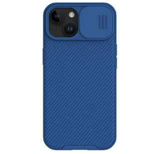 Etui Nillkin CamShield Pro Magnetic Case Apple iPhone 15 Plus / 14 Plus niebieskie - Szkła hartowane na telefon - miniaturka - grafika 1