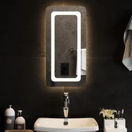 Lustra - vidaXL Lustro łazienkowe z LED, 30x60 cm - miniaturka - grafika 1