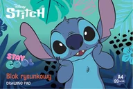 Szkolne artykuły papiernicze - BLOK RYSUNKOWY A4/20K BIAŁY LILO STITCH MAJEWSKI - miniaturka - grafika 1