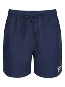 Kąpielówki męskie - Reebok Szorty kąpielowe "Yale" w kolorze granatowym - miniaturka - grafika 1