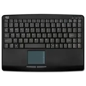 Klawiatury - Adesso SlimTouch 410 (AKB-410UB) Czarna - miniaturka - grafika 1