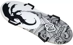 Ślizg Hamax Twin Tip Surfer Comic czarno-biały HAM550061 - Sanki i ślizgacze - miniaturka - grafika 1