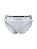 Majtki damskie - Calvin Klein Slipy Kobiety Bawełna niebieski wzorzysty, S - miniaturka - grafika 1