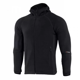 M-Tac - Bluza polarowa Hoodie Polartec Sport - Czarna - 70067002 - Odzież taktyczna i umundurowanie - miniaturka - grafika 1
