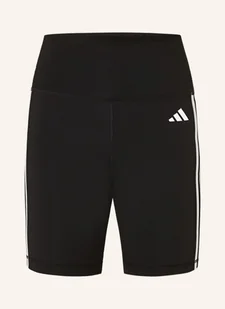 Adidas Szorty Treningowe schwarz - Spodenki damskie - miniaturka - grafika 1