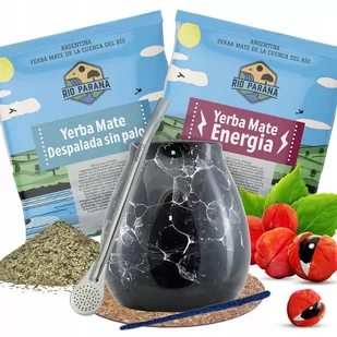 Zestaw Akcesoria Yerba Mate Green Matero Bombilla - Yerba Mate - miniaturka - grafika 1