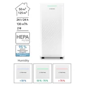 Domowe osuszacze powietrza - Trotec Designerski osuszacz i oczyszczacz powietrza TTK 64 HEPA - miniaturka - grafika 1