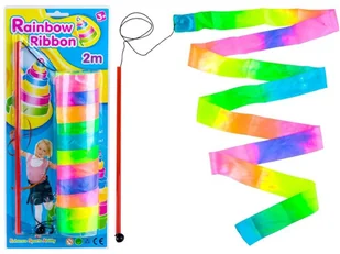 Jokomisiada, tęczowa szarfa wstążka gimnastyczna - Zabawy w naśladowanie dorosłych - miniaturka - grafika 1