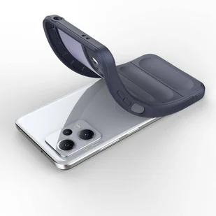Magic Shield Case etui do Xiaomi Redmi Note 12 5G / Poco X5 5G elastyczny pancerny pokrowiec niebieskie - Etui i futerały do telefonów - miniaturka - grafika 2