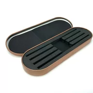 Pozostałe akcesoria do makijażu - Etui na pęsety, złote - miniaturka - grafika 1