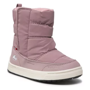 Buty dla dziewczynek - Śniegowce VIKING - Hoston R Wp 3-91600-94 Dusty Pink - grafika 1