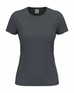 Koszulki i topy damskie - Koszulka damska T-shirt damski Classic-T ST2600 Slate Grey S - miniaturka - grafika 1