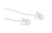 Kable miedziane - Microconnect MPK182W kabel telefoniczny 2 m Biały - miniaturka - grafika 1
