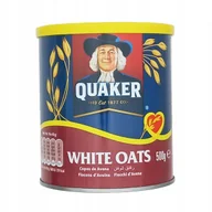 Płatki śniadaniowe i musli - Płatki owsiane White Oats Quaker 500g - miniaturka - grafika 1