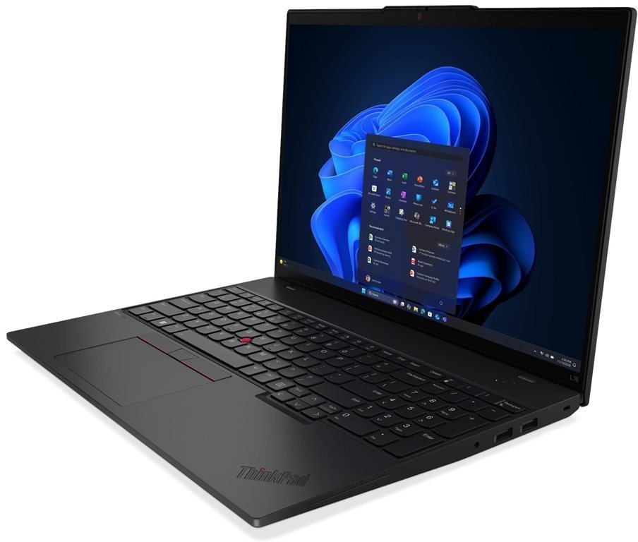Lenovo ThinkPad L16 Gen 2 21SC - 180°-Scharnierdesign - AMD Ryzen 7 Pro 250 / 3.3 GHz - Win 11 Pro - Radeon 780M - 16 GB RAM - 512 GB SSD TCG Opal Encryption 2, NVMe - 40.6 cm 16 in IPS 1920 x 1200