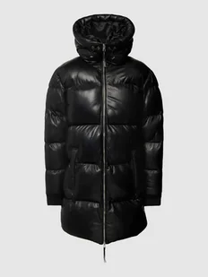 Kurtka pikowana ze skóry naturalnej model ‘Orwell’ - Kurtki męskie Kurtka pikowana ze skóry naturalnej model ‘Orwell’ - Kurtki męskie - miniaturka - grafika 1