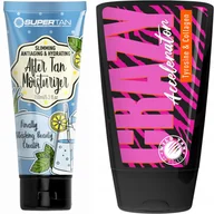 Balsamy i kremy do opalania - SuperTan After Tan + Wild Tan Crazy Gratis - miniaturka - grafika 1