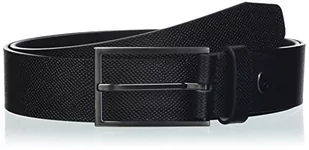 Calvin Klein męskie Adj rozszerzony kwadratowy pasek 35 mm, Ck czarny, 115 - Paski - miniaturka - grafika 1