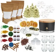 Świece - Duży zestaw do robienia świec XXL + świeczki do dekoracji świątecznych 14 - miniaturka - grafika 1